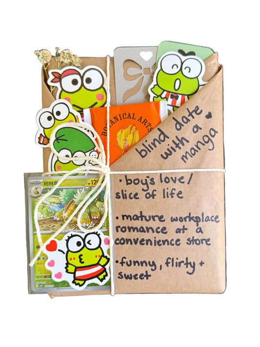 blind date with a BOY’S LOVE/SLICE OF LIFE manga & Pokemon gift bundle ⋆˚꩜｡