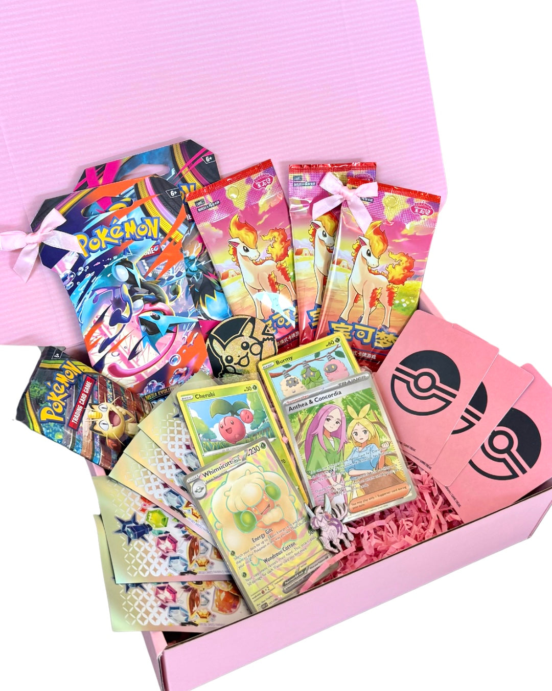 kawaii pokemon gift box set ⋆˚꩜｡