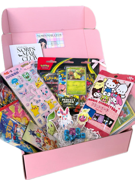 cute pokemon & sanrio gift box set ⋆˚꩜｡