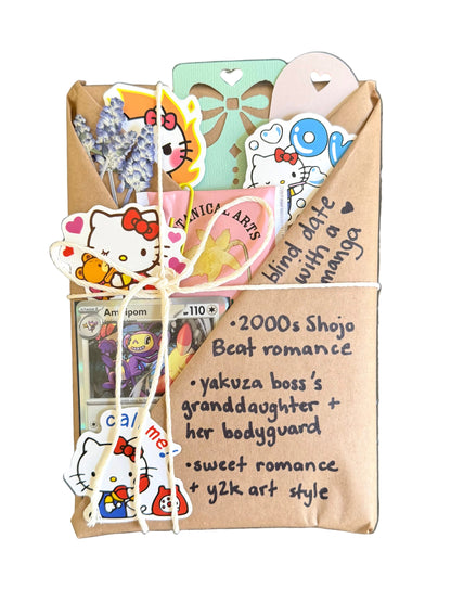 blind date with a 2000s SHOUJO/ROMANCE manga & Pokemon gift bundle ⋆˚꩜｡