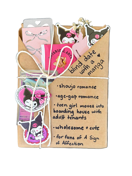 blind date with a SHOUJO ROMANCE manga & Pokemon gift bundle ⋆˚꩜｡