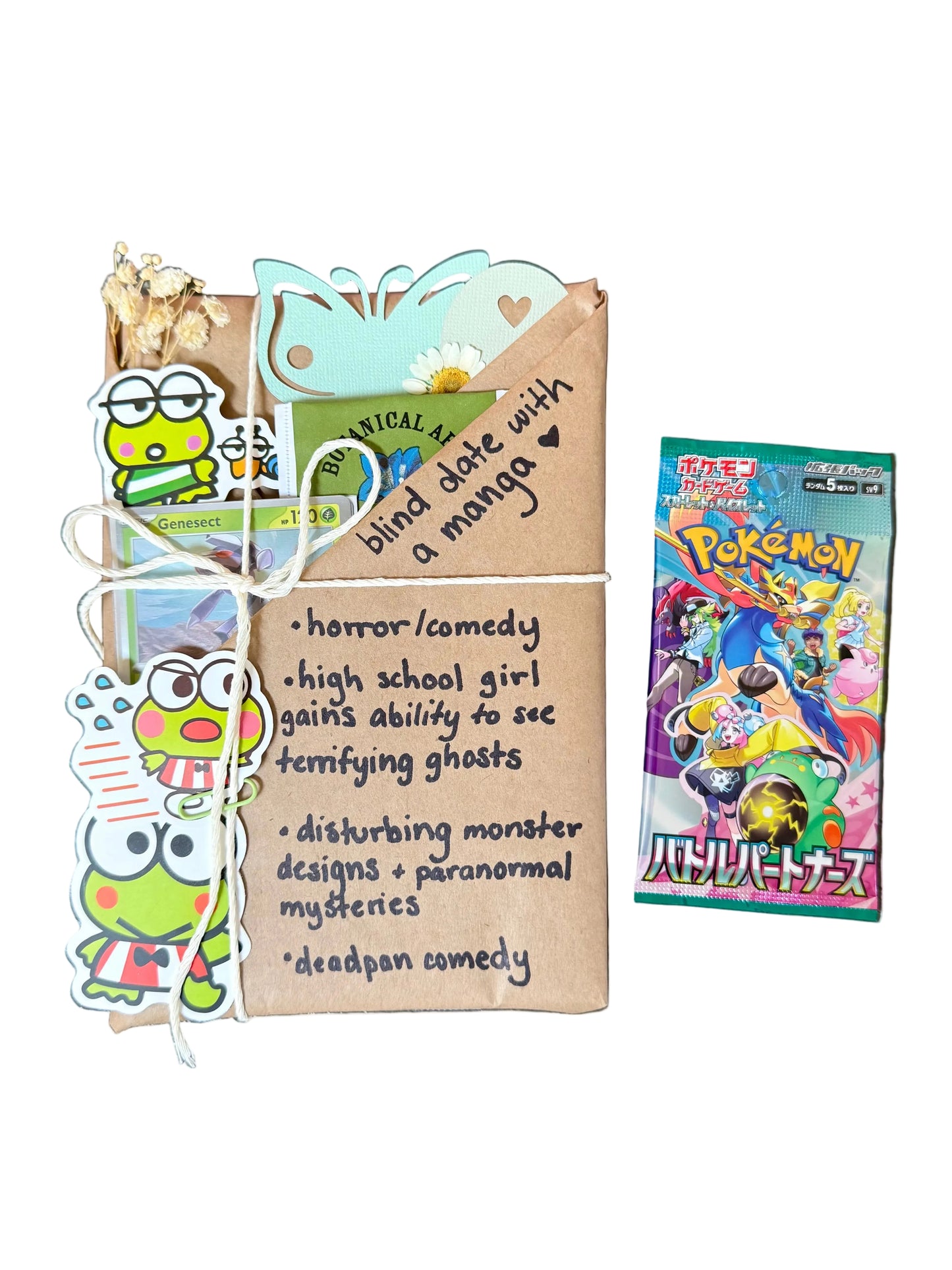 blind date with a HORROR/COMEDY manga & Pokemon gift bundle ⋆˚꩜｡