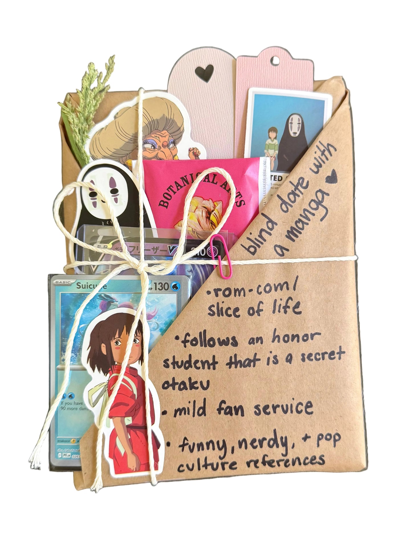 blind date with a ROM-COM/SLICE OF LIFE manga & Pokemon gift bundle ⋆˚꩜｡