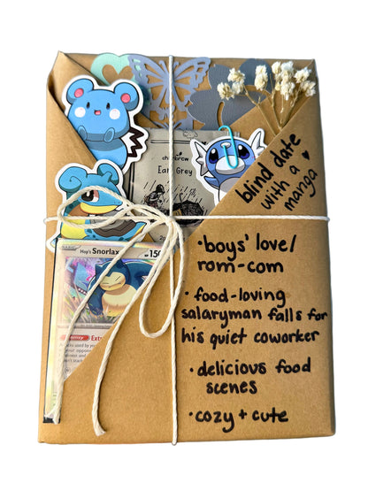 blind date with a BOYS’ LOVE/ROM-COM manga & Pokemon gift bundle ⋆˚꩜｡