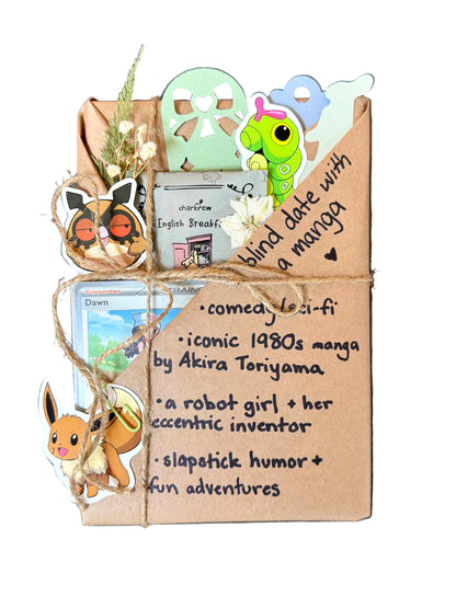 blind date with a COMEDY/SCI-FI manga & Pokemon gift bundle ⋆˚꩜｡