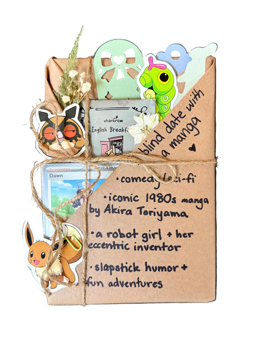 blind date with a COMEDY/SCI-FI manga & Pokemon gift bundle ⋆˚꩜｡