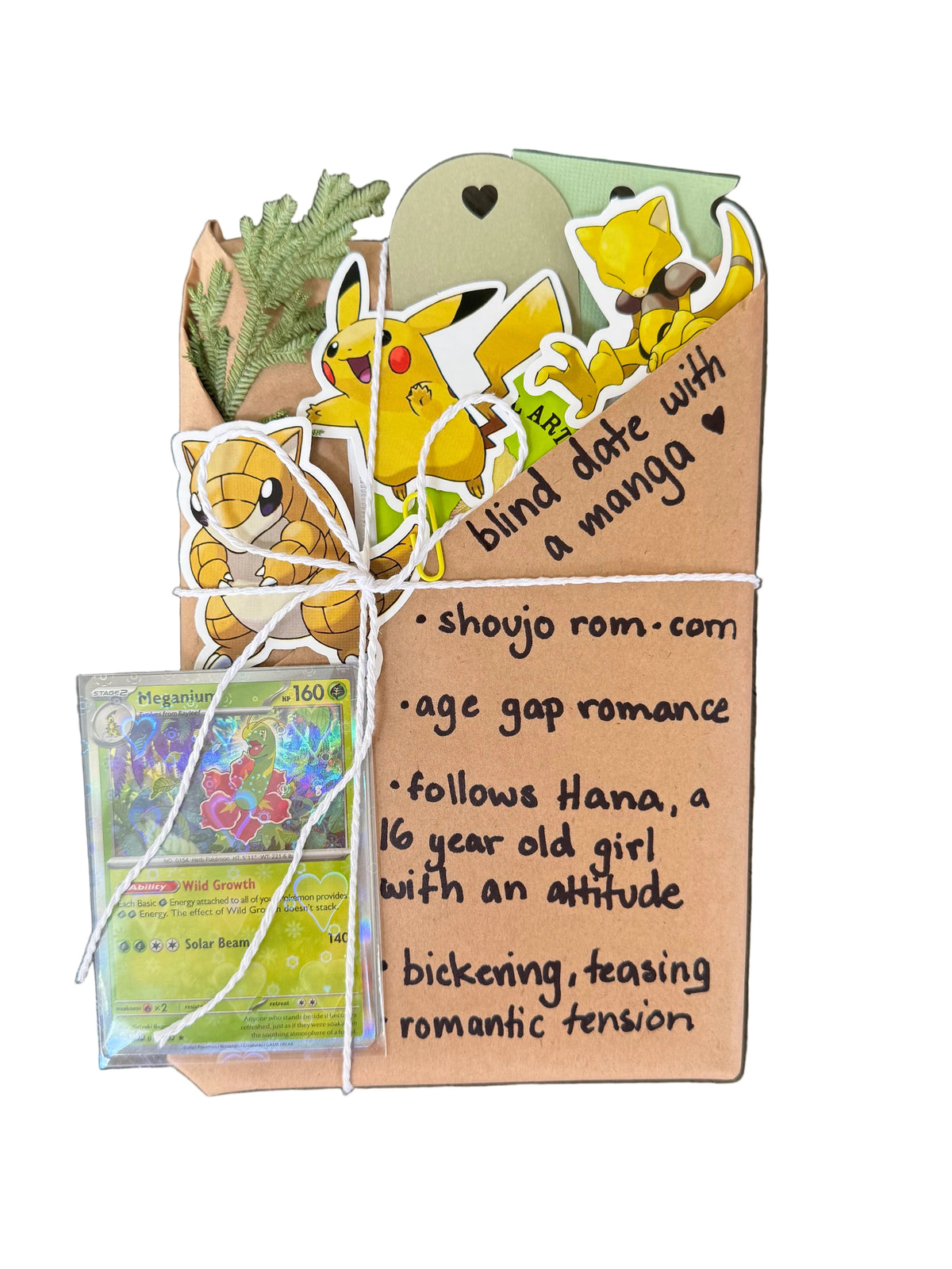 blind date with a SHOUJO ROMANCE manga & Pokemon gift bundle ⋆˚꩜｡