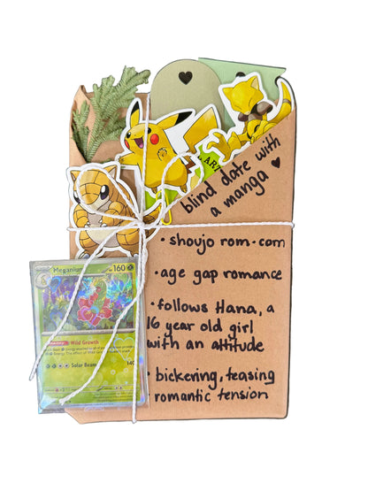 blind date with a SHOUJO ROMANCE manga & Pokemon gift bundle ⋆˚꩜｡