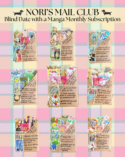 Nori Mail Club Monthly Mystery Manga